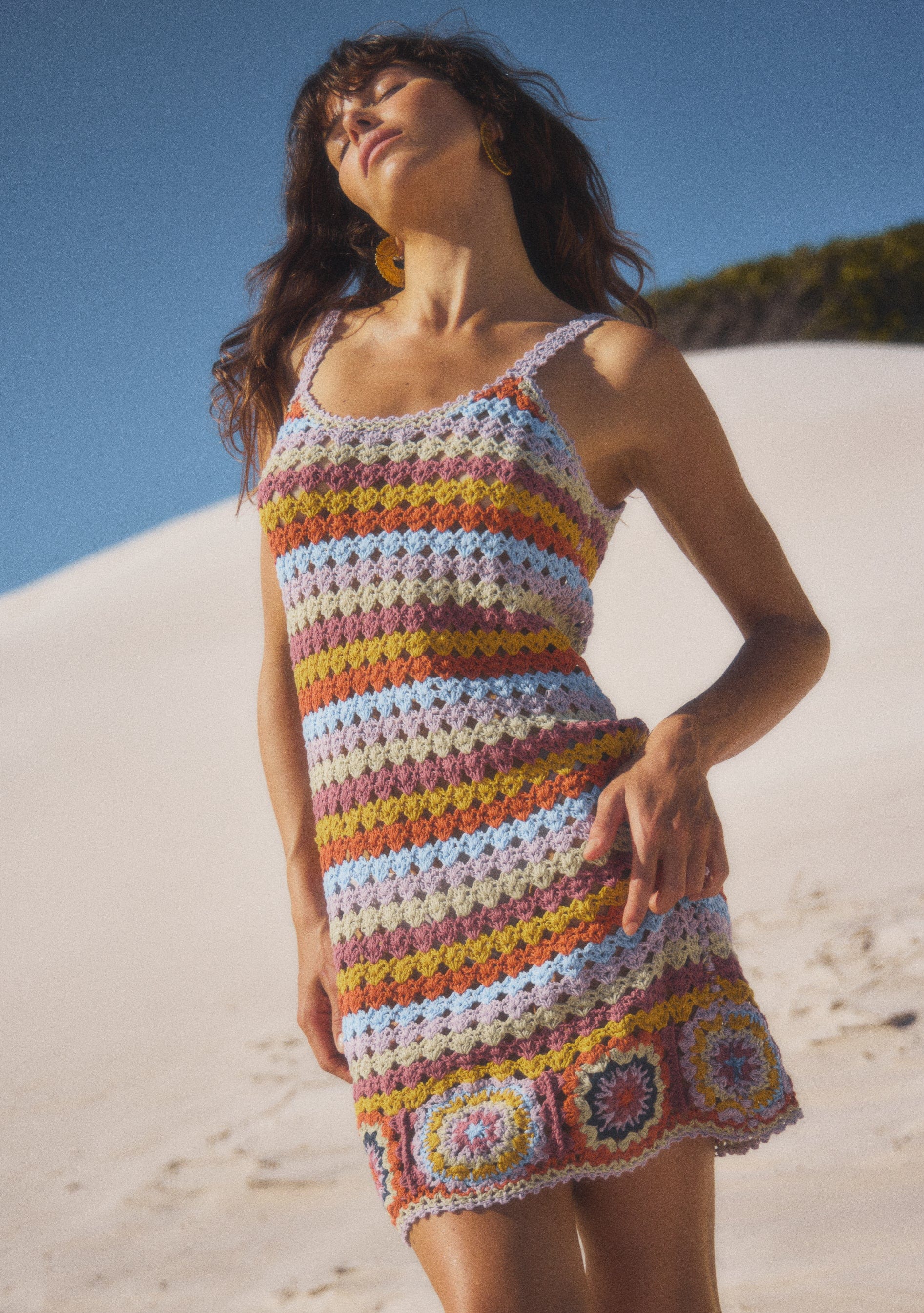 The Laguna Crochet Dress Free Crochet Pattern  Stitch  Hustle